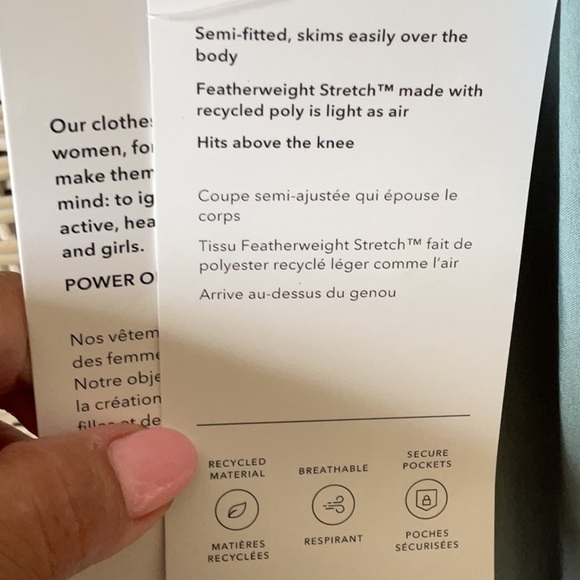 Athleta Expedition Dress NWT 🤍🤍 - Picture 13 of 13